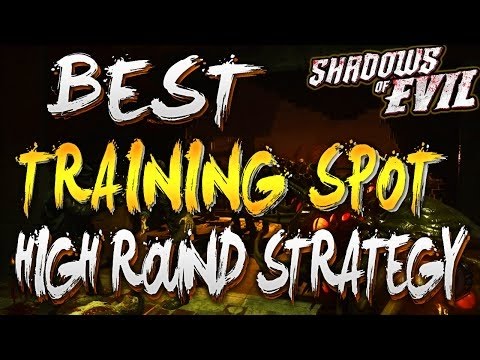 BEST HIGH ROUND STRATEGY - Shadows of Evil - Black Ops 3 Zombies