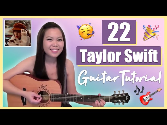 Vídeo relacionado con Taylor Swift Easy Guitar Songbook: Chords & Lyrics for 22 Beginner-to-Intermediate Hits (2025 Edition)