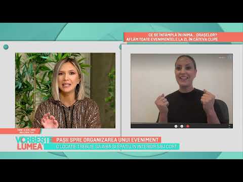 Pașii spre organizarea unui eveniment