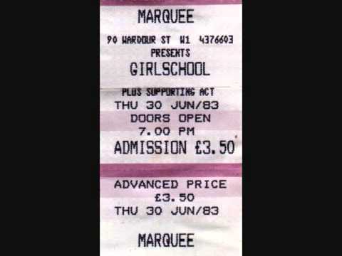 Girlschool Live At The Marquee Part 6