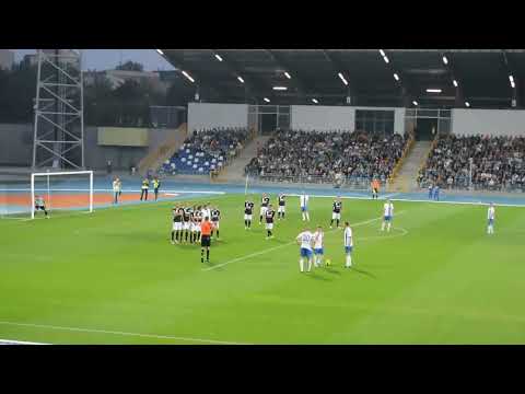 FKS Stal Mielec - SKS Wigry Suwałki _ Rzut wolny Sebastiana Łętochy