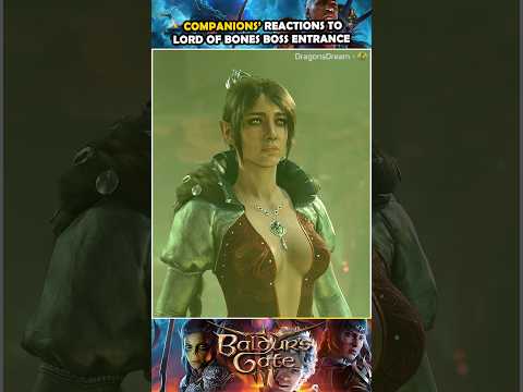 Companion reactions to Myrkul's boss fight in Baldur's Gate 3