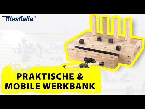 Transportable Mini - Hobelbank | Die Werkbank für unterwegs | Westfalia