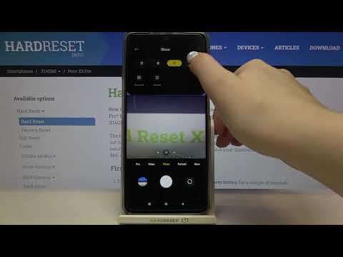 How to Enable Gridlines in POCO X3 Pro - Divide Camera Screen into Sections