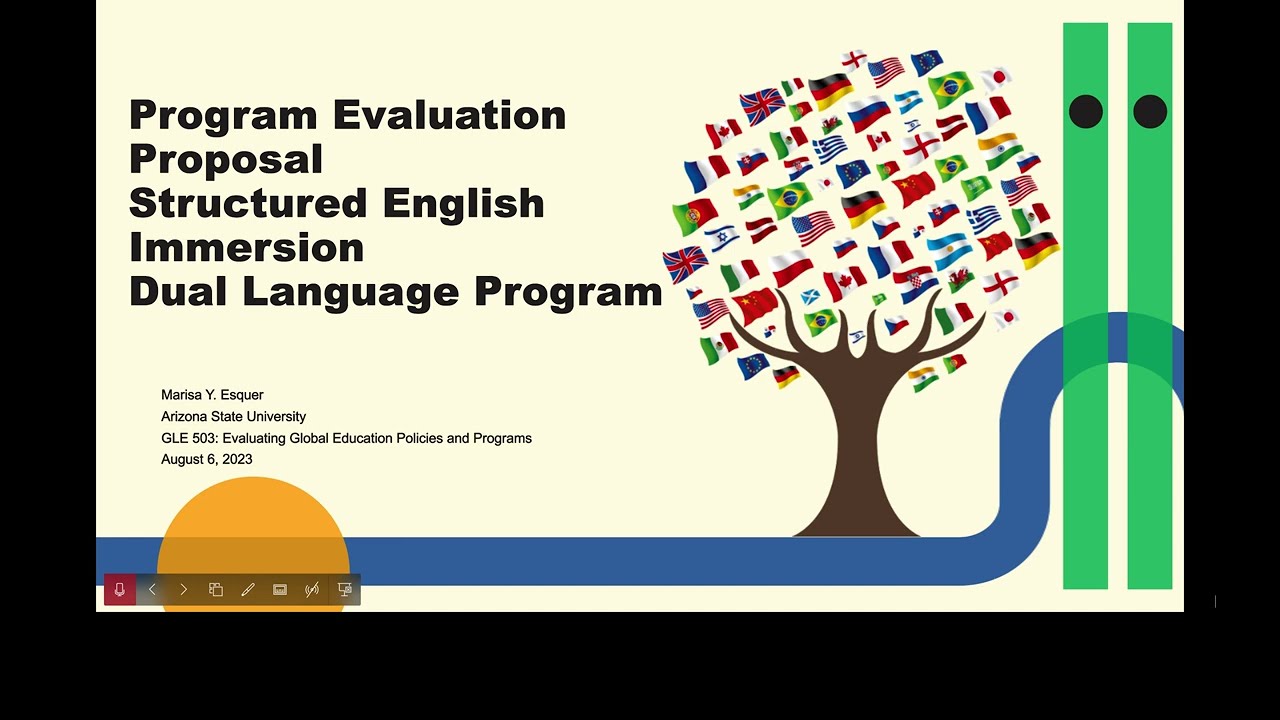 Presentation Marisa Esquer Program Evaluation Proposal