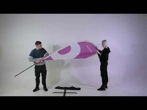 Aufbau einer Premium Beachflag | bannerstop.com