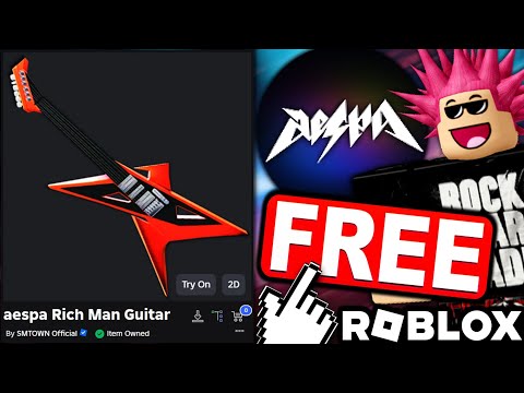 EVENT! HOW TO GET aespa Rich Man Guitar! (ROBLOX THE BLOCK EVENT)