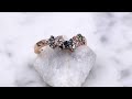 video - Organic Scatter Wedding Band