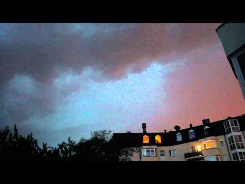 Blitzfeuerwerk am 6. August 2013