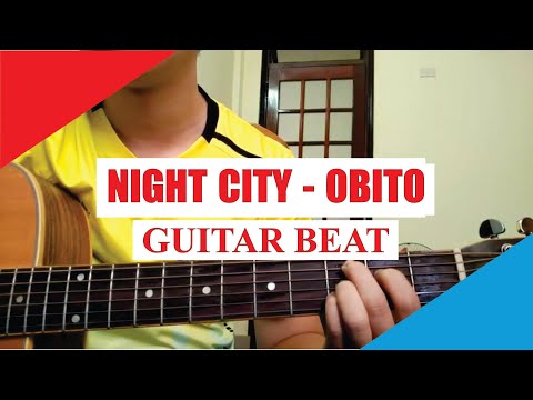 [Guitar Acoustic Beat] NIGHT CITY (demo) - Tobie ft. hnhngan | Karaoke Lyric