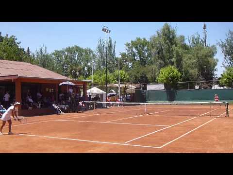 Cecilia Costa-Nadia Podoroska 2° Set Último Game. ITF Santiago 2013. Final