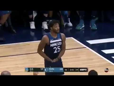 Derrick Rose Receives Standing Ovation From T-Wolves Fans After His First Time Checking In