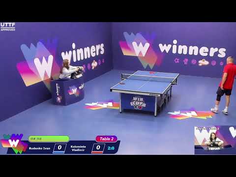 WINners CUP table 2  02.11 Rudenko Ivan - Kolomiets Vladimir 12:30