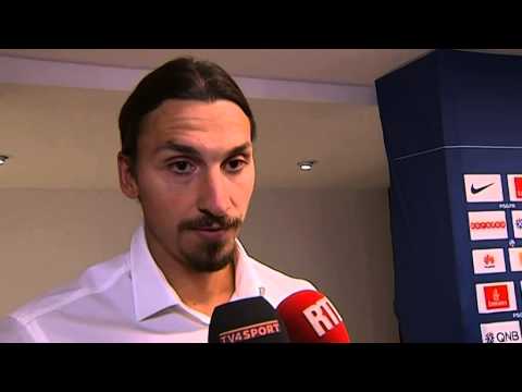 Zlatan om bråket med Sall, målrekordet och Svenssons utspel - TV4 Sport