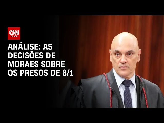 Análise: As decisões de Moraes sobre os presos de 8/1 | WW