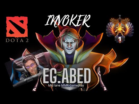 EG.ABED - Invoker Mid Lane - MMR gaming Dota 2 Pros