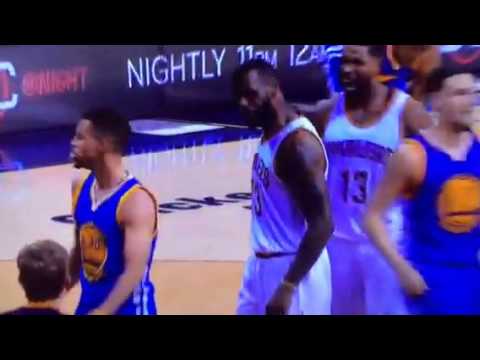 LeBron to Curry "I'm the King nigga!" 2016 NBA Finals