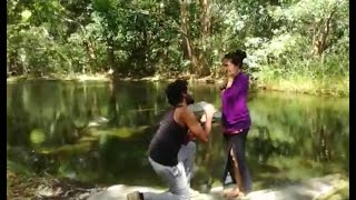 Sajitha Anthony - Proposing to Buvi during Kanamad