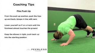 194. Pike Push Up