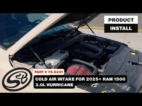 S&B Cold Air Intake | 2025+ Ram 1500 3.0L Hurricane