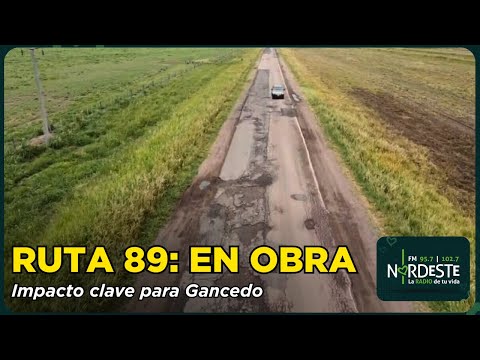Ruta 89 en reparación: impacto para Gancedo y su zona productiva | Adriana Stacchiotti