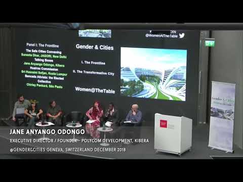 Jane Anyango Odongo   |  Gender & Cities 2018  |  Panel 1: “The Frontline"