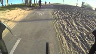 preview picture of video 'Bike Ride around Venice Beach, CA'