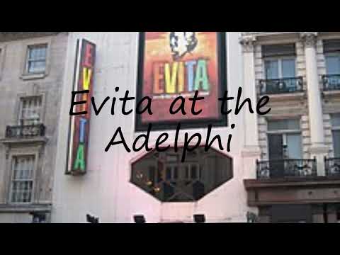 How to pronounce Evita at the Adelphi in English?