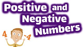 Positive and Negative Numbers for Kids | Homeschool Pop