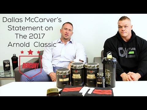 Redcon1 - Dallas McCarver's Official Statement on The Arnold Australia 2017!!!
