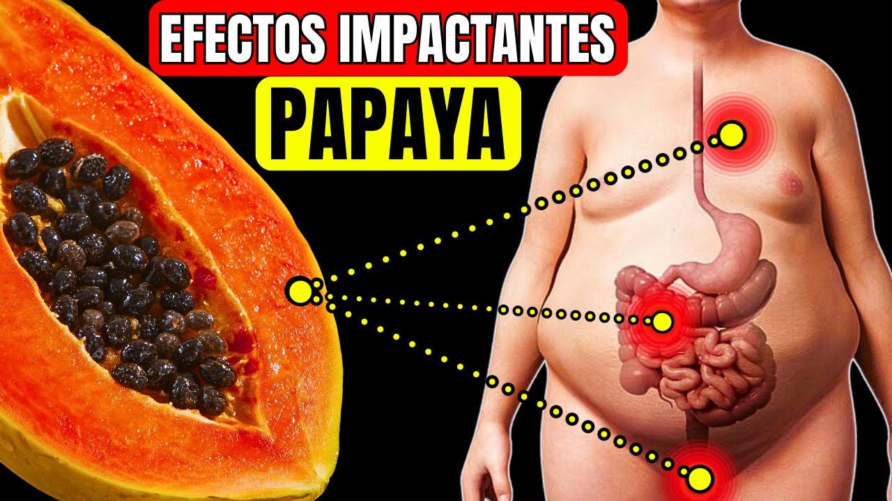 Comer PAPAYA TODOS LOS DÍAS hará ESTO a tu ORGANISMO