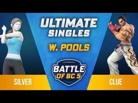 Silver (Wii Fit Trainer) vs Clue (Kazuya) - Ultimate Singles Winners Pools - Battle of BC 5