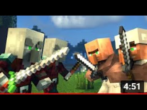 Villager & Pillager life #11 - Minecraft Dungeon Animation (Episode 15)