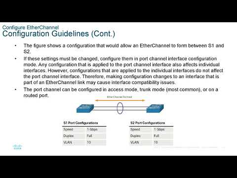 CCNA presentation - SWRE - Module 6  - EtherChannel