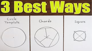 How To Find The Center Of A Circle ( 3 Easy And Quick Ways )