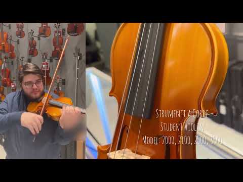 Strumenti a Corde 2500 Viola 14" - Solid Wood Viola with Bow and Case image 6