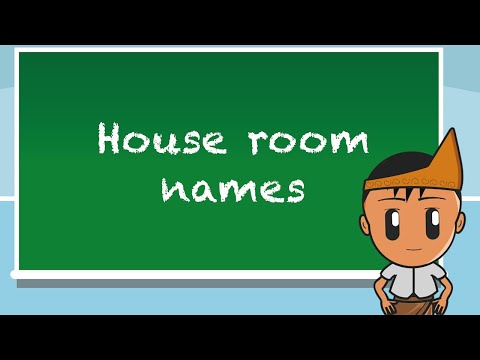Learn Indonesian online - House room names - Lesson 30
