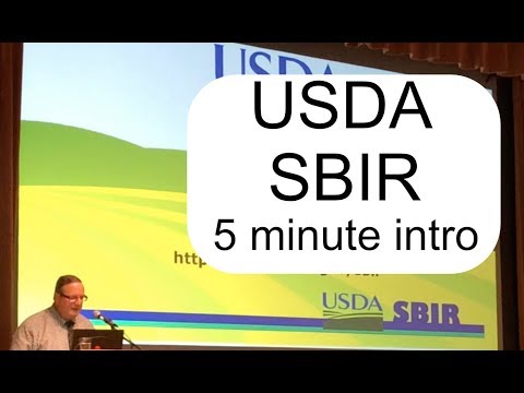 USDA SBIR Startup Grants