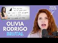 BRUTAL I Olivia Rodrigo I Vocal Coach Reacts!