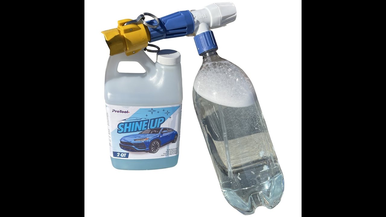 ProTool Hose End Foaming Sprayer with Shine up