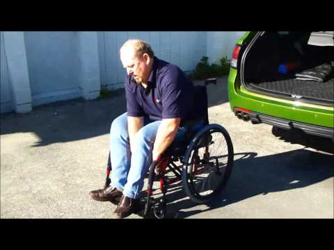 Connect and Disconnect your Batec with a Folding Wheelchair