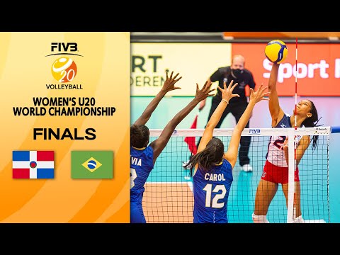 DOM vs. BRA - Full Final 7-8 | Women's U20 Volleyball World Champs 2021