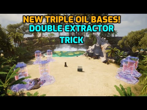 Palworld: New Triple Oil Bases & How to Build Double Oil Extractors On Them
