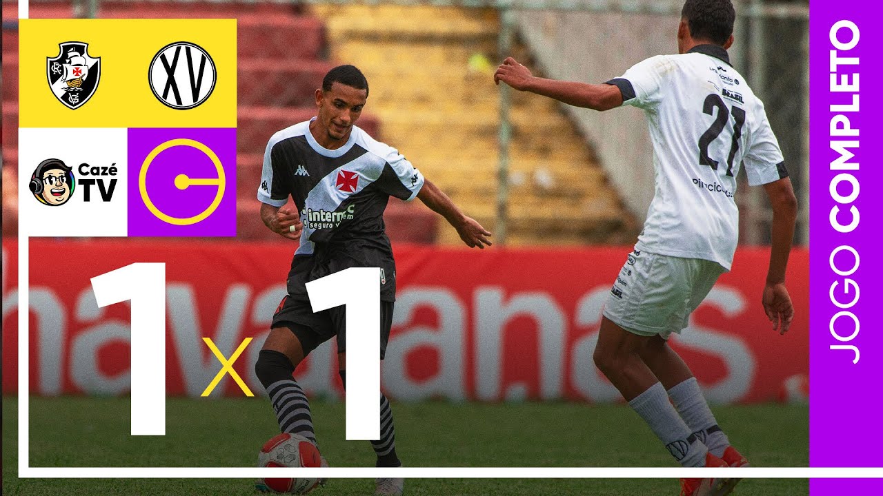 AO VIVO E COM IMAGENS: VASCO X XV DE PIRACICABA | 1ª RODADA | FASE DE GRUPOS | COPINHA 2025