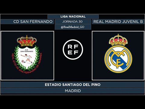 CD San Fernando - Real Madrid Juvenil B | Liga Nacional 2021/22 | Jornada 30