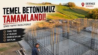 Temel Betonunu Döktük! | Derince Geredeli Projemizi İnceliyoruz