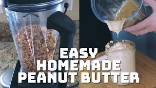 Easy Homemade Peanut Butter (Zero Waste and Plastic Free)