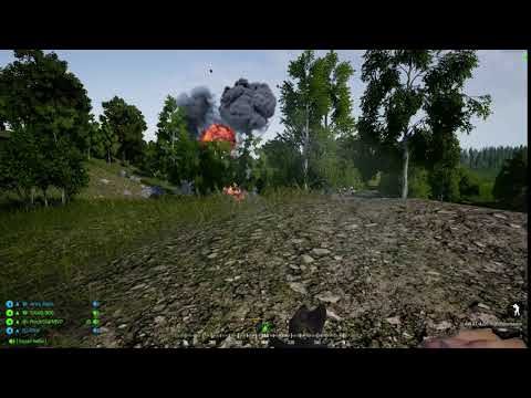 Squad tank explosion||Tank shot with a heavy anti-tank launcher "ILAW AT-4 CS High penetration"