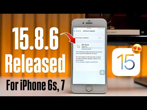 iOS 15.8.6 New Update Released - What’s New in Old iPhone 6s & IPhone 7 - Should You Update?