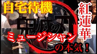 【鬼滅の刃 OP】紅蓮華 - コロナ自粛中のプロアマミュージシャンが本気で演奏してみた。/Demon Slayer Opening Full Gurenge BAND　cover